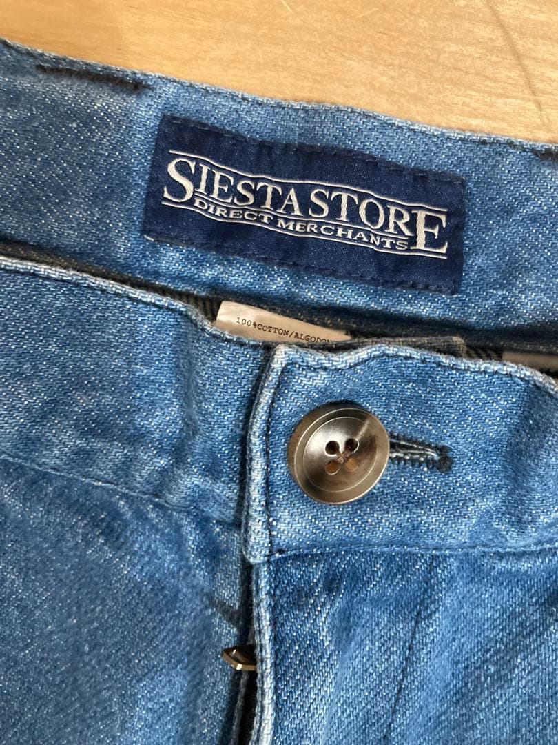 SIESTA STORE/デニムパンツ/青/32
