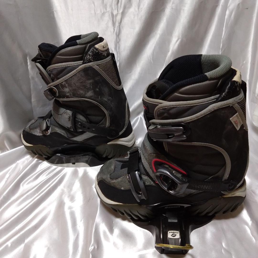 kissmark ステップイン ブーツ&バイン 27.5cm フルセット スノボ
