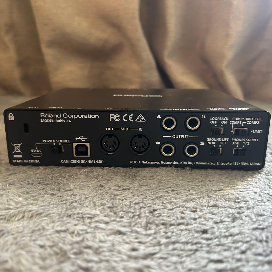 【外箱なし】Roland オーディオインターフェイス Rubix24