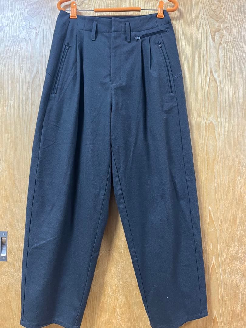 パンツ SAN SAN GEAR Wide pants \"CHARCOAL\"
