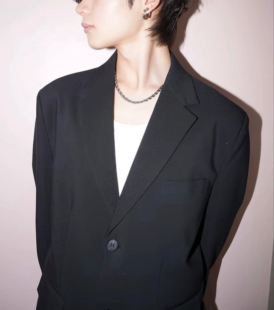 ASCLo ユースオーバーフィットクロップブレザー