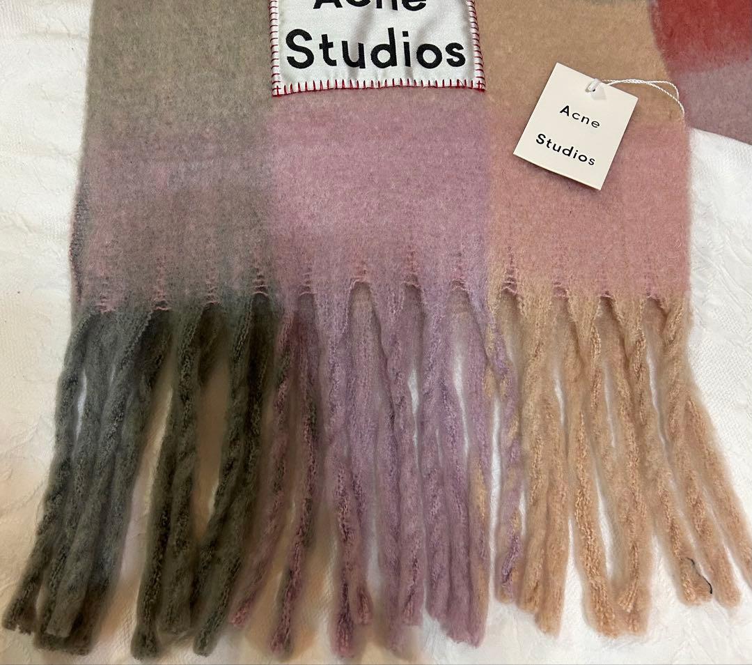 Acne Studiosアクネストゥディオズマフラー ストール タグ付き