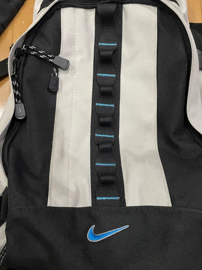 【希少】00s NIKE マルエム製 バックパック テック系 Y2K 大容量