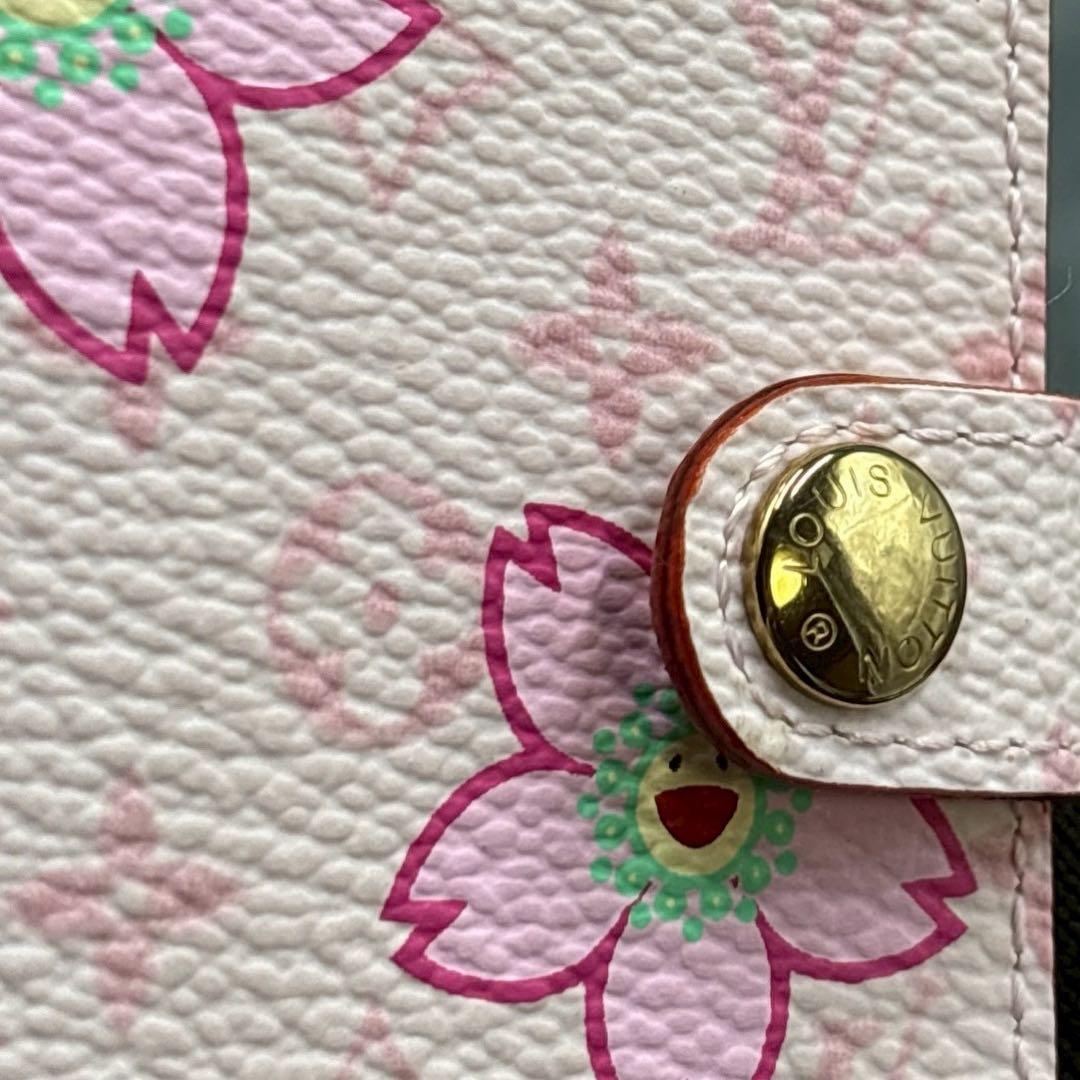 未使用級✨ レア✨ルイヴィトン 村上隆チェリーブロッサムアジェンダミニ手帳カバー