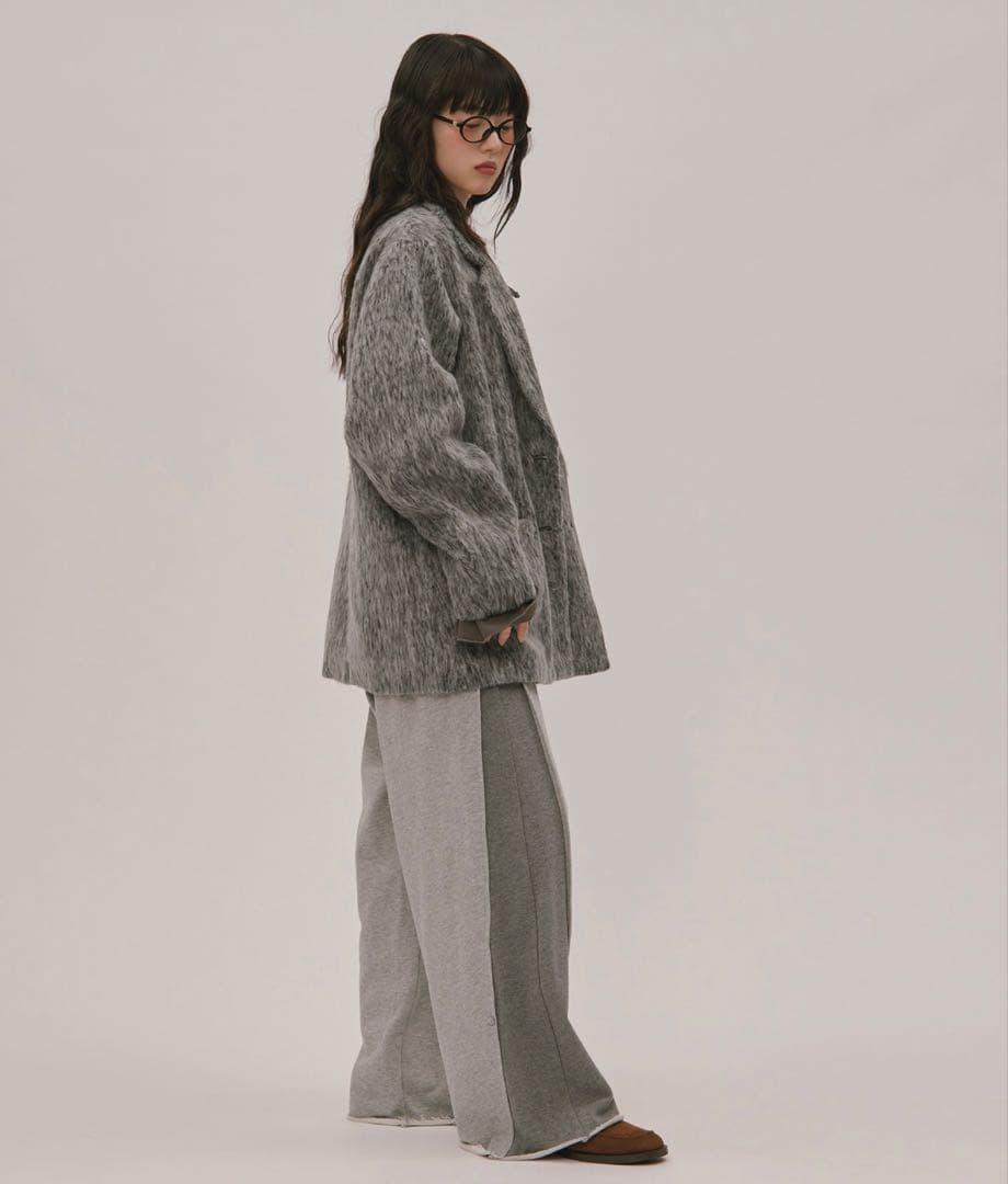 loin nuit shaggy coat シャギーコート