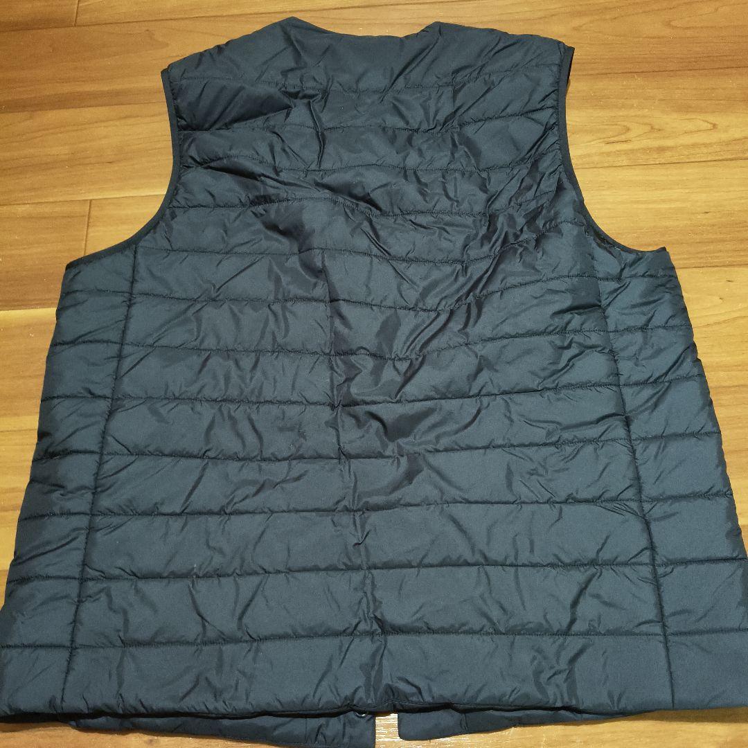 【超美品】メンズLサイズUNIQLOダウンベストパフテックコンパクトユニクロ