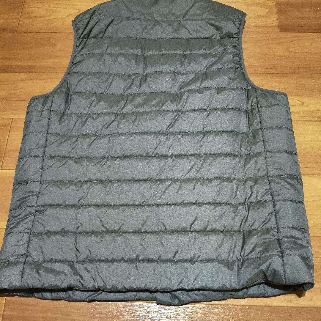【超美品】メンズLサイズUNIQLOダウンベストパフテックコンパクトユニクロ