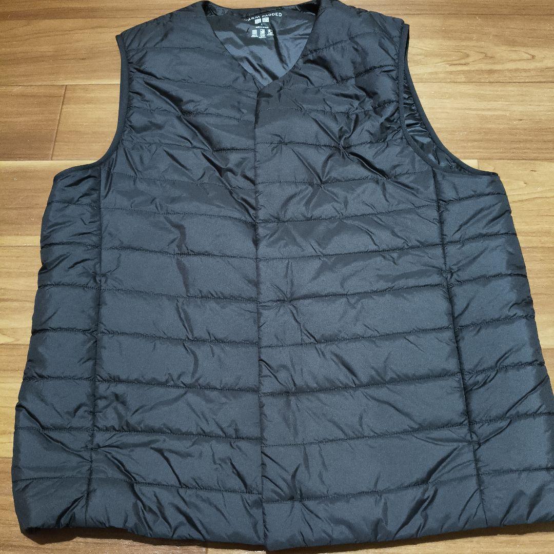 【超美品】メンズLサイズUNIQLOダウンベストパフテックコンパクトユニクロ