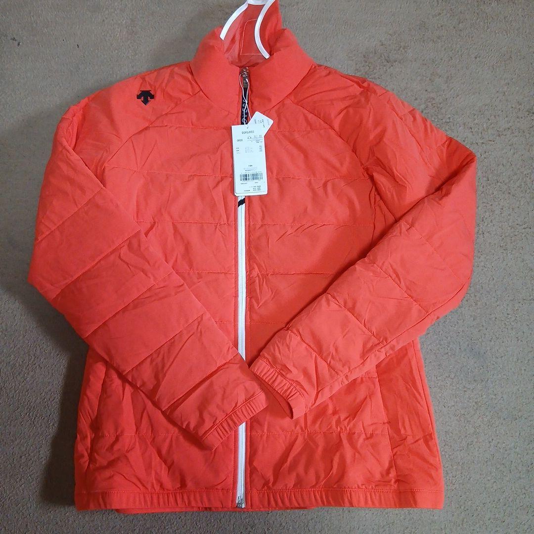 新品未使用　DESCENTE ゴルフジャケット L オレンジ DGWQJK03
