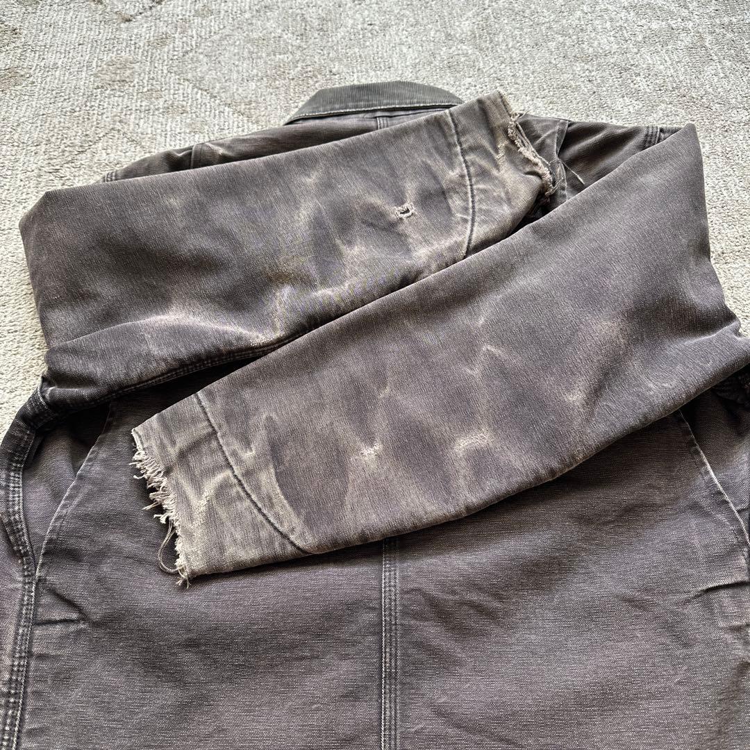 【墨黒】carhartt ミシガンチョアコート CB105 BLK