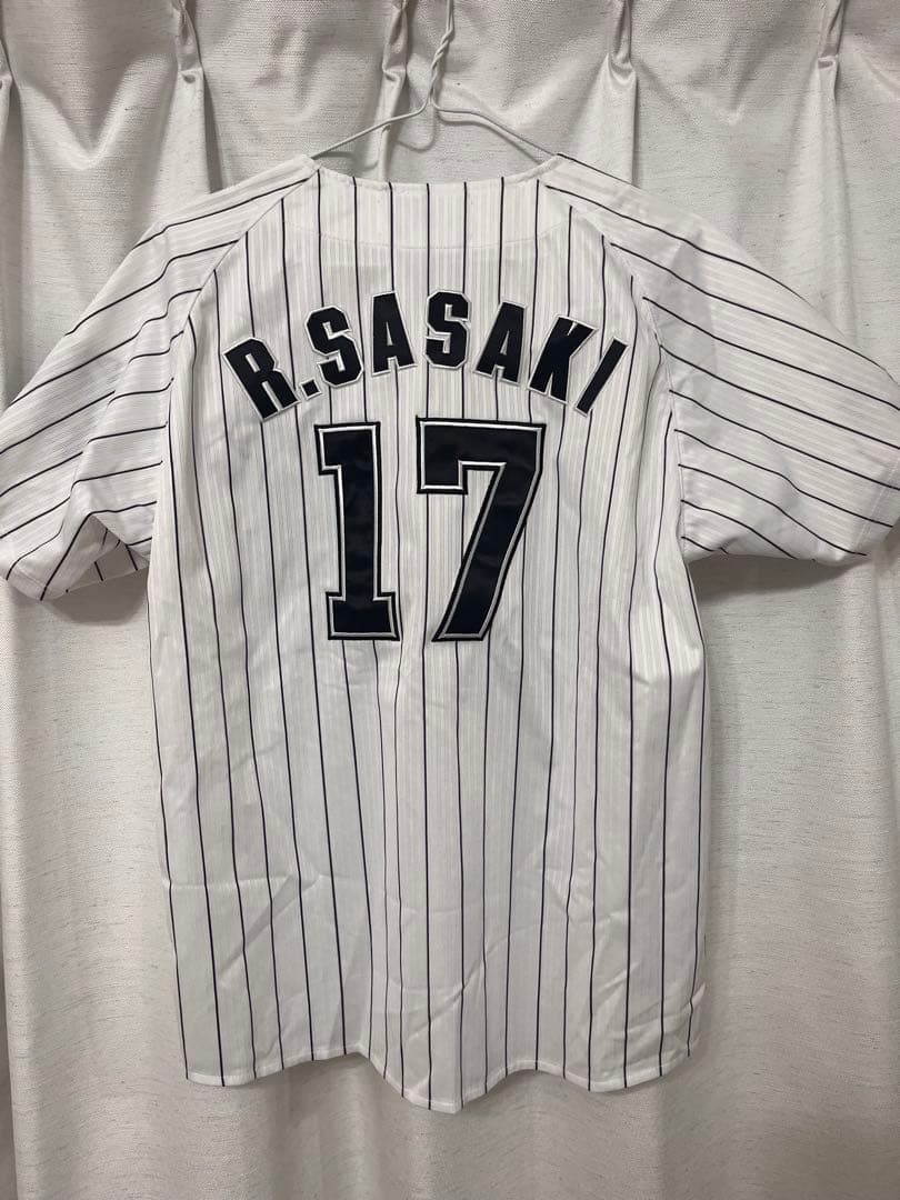 千葉ロッテマリーンズ 佐々木朗希選手　ユニフォーム Sサイズ