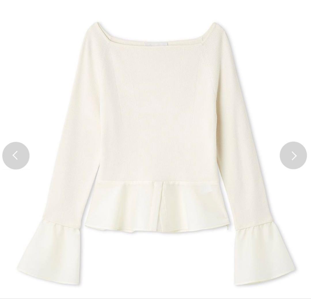 【CELFORD】シャツドッキングニットプルオーバー【新品、タグ付】