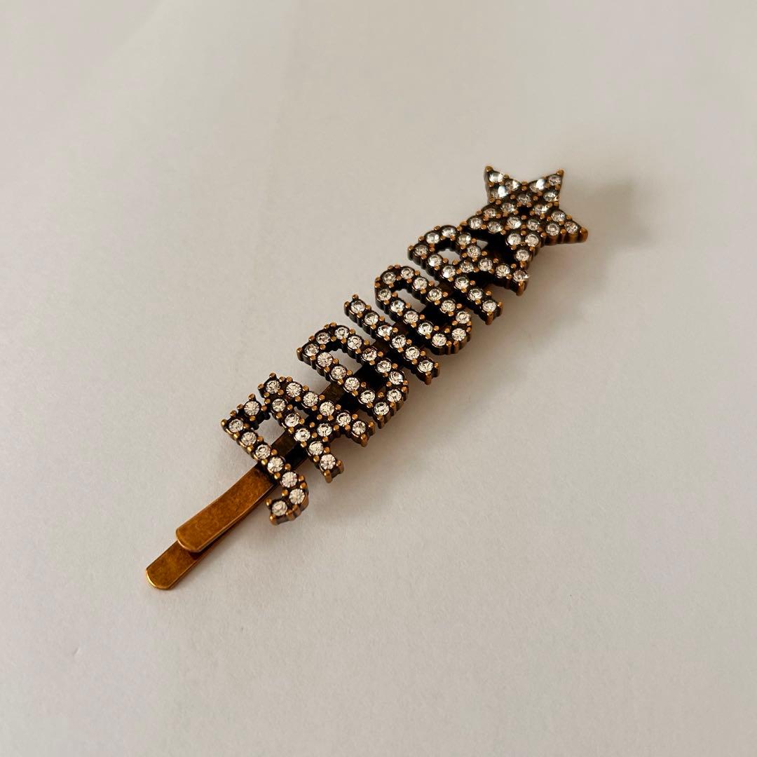 Dior ディオール ヘアピン JADIOR☆ ストーン ジャディオール