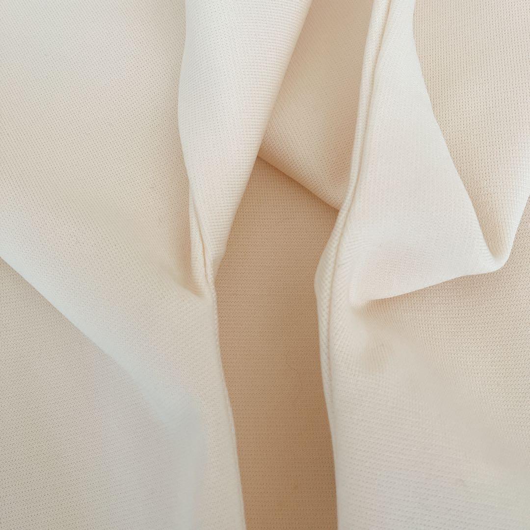 新品未使用 タグ付 ボールジィ ミラノリブクルーネックカーディガン トゥモロー