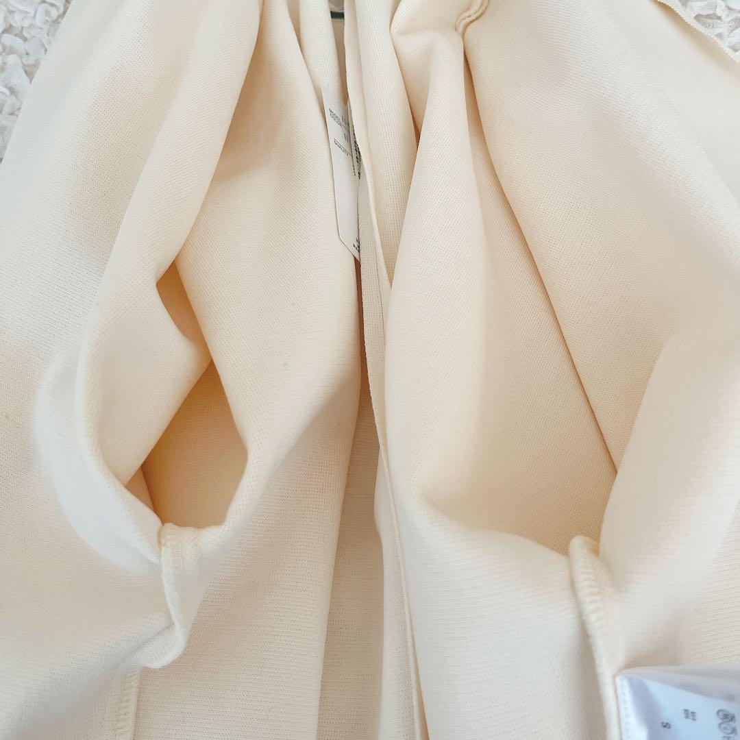 新品未使用 タグ付 ボールジィ ミラノリブクルーネックカーディガン トゥモロー