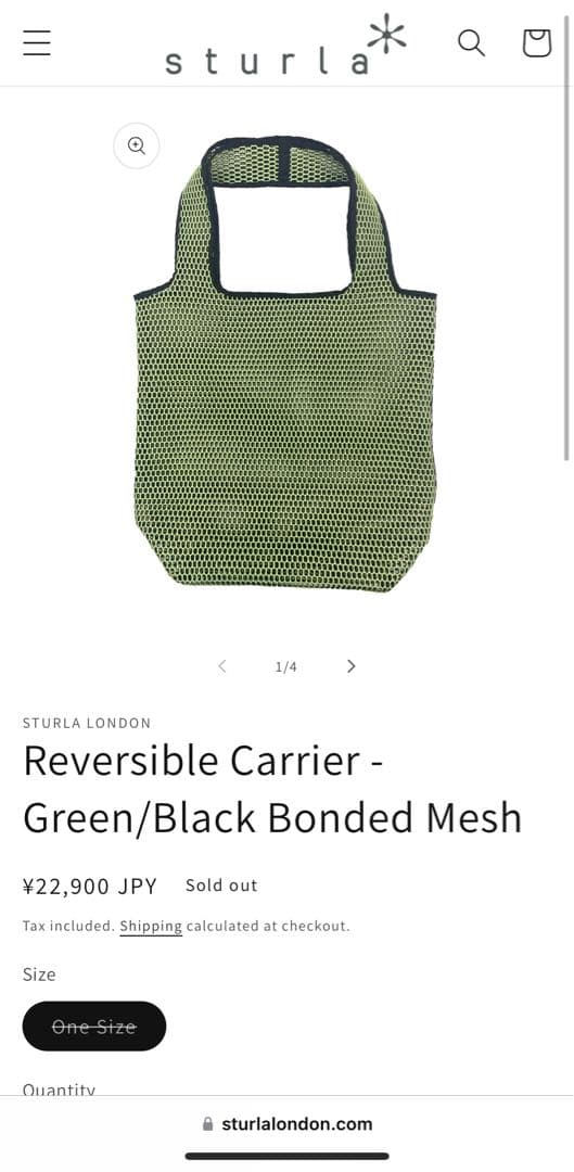 sturla バッグ　…. blue room