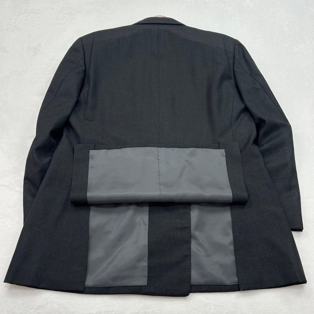 E705 XL AB6 バーバリー ダブル ラムウール混 スーツ 上下 メンズ