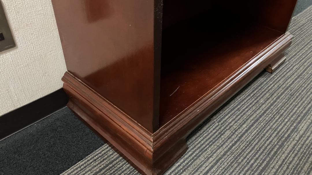 【中古品】アメリカ家具：ヴィンテージ書棚・レコード棚（送料込）