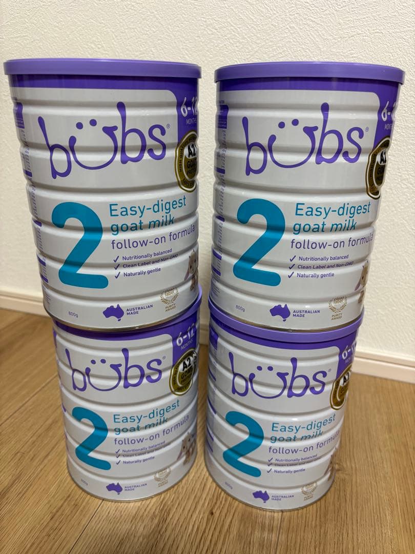バブス粉ミルク　ヤギミルク4缶セット