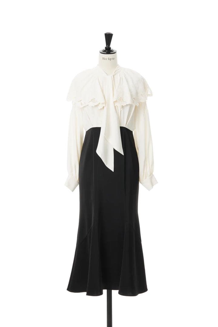 【新品】Rose Room Bow-Tie Dress herlipto未使用