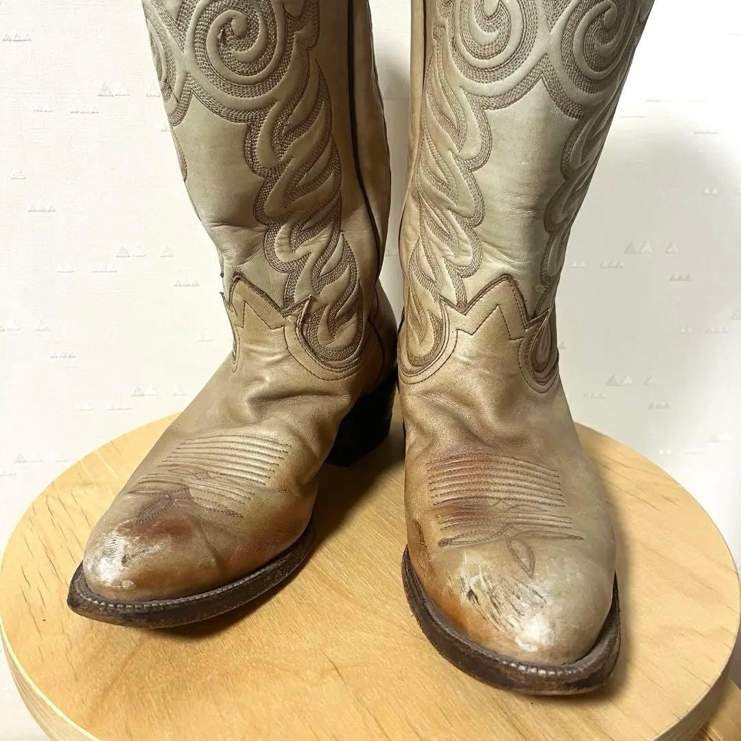 USA製 古着 60's 70's トニーラマ ウエスタンブーツ グッドフェード