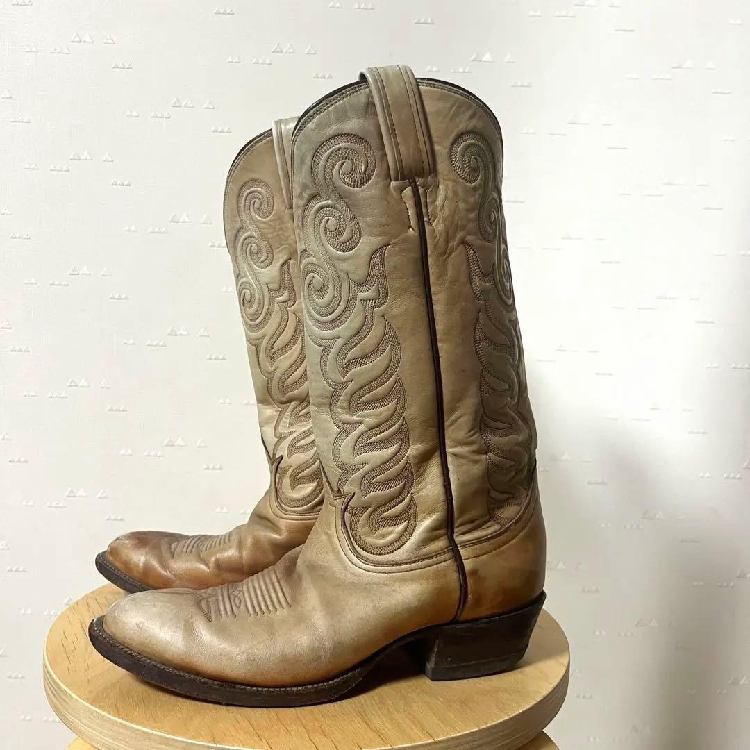 USA製 古着 60's 70's トニーラマ ウエスタンブーツ グッドフェード