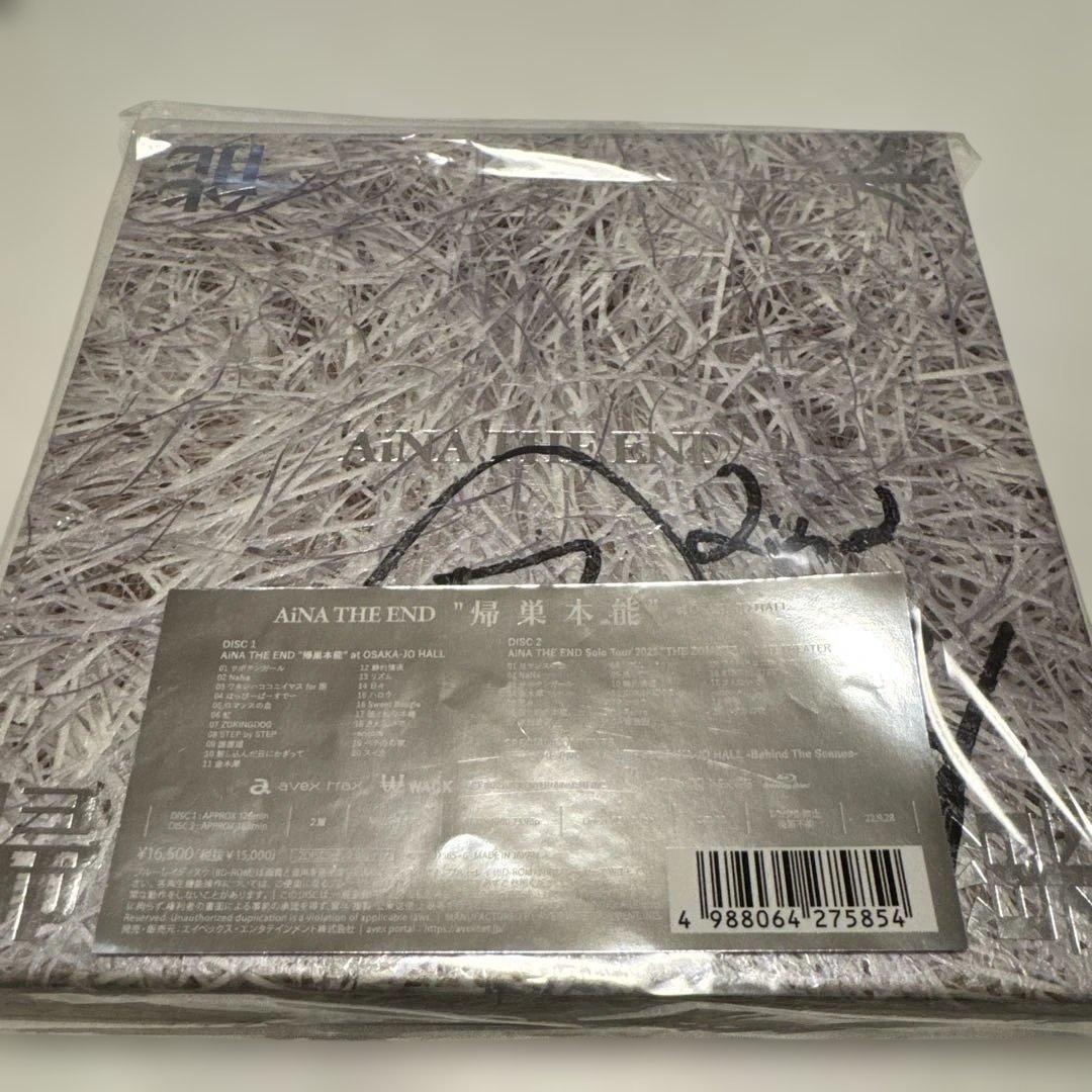 ※サイン入り※アイナ・ジ・エンド 帰巣本能 初回生産限定盤