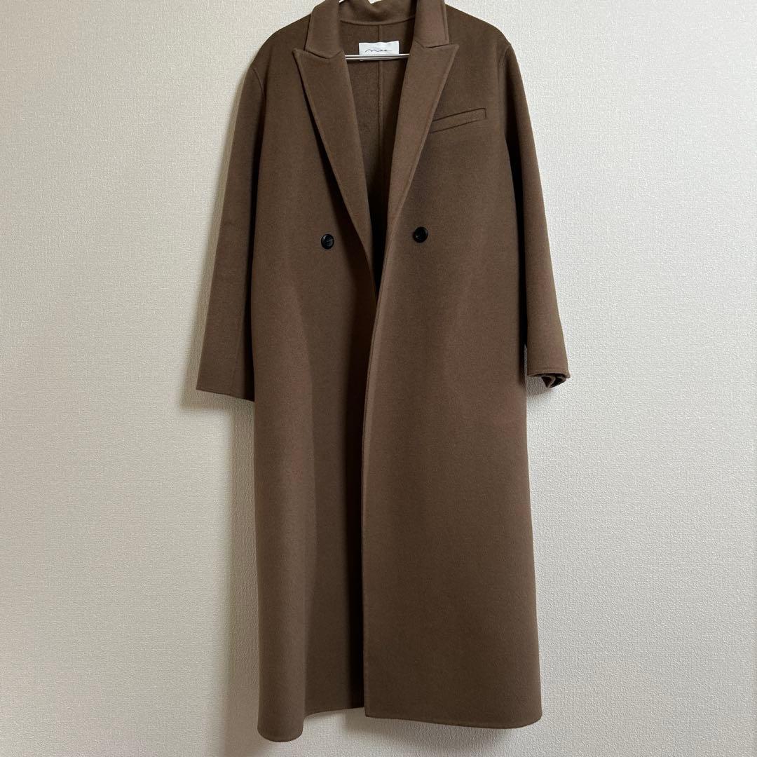 na.e ブラウン チェスターコート