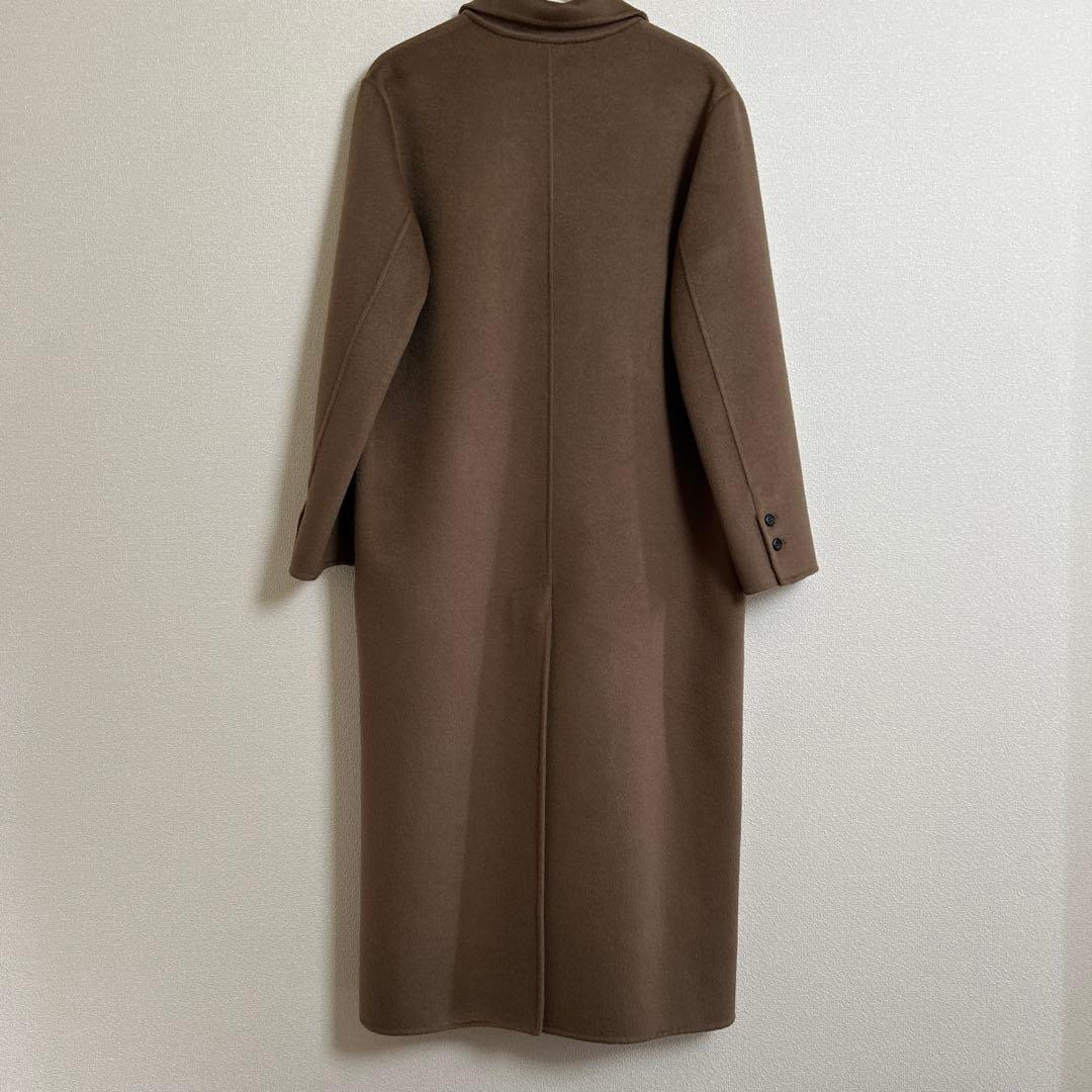 na.e ブラウン チェスターコート