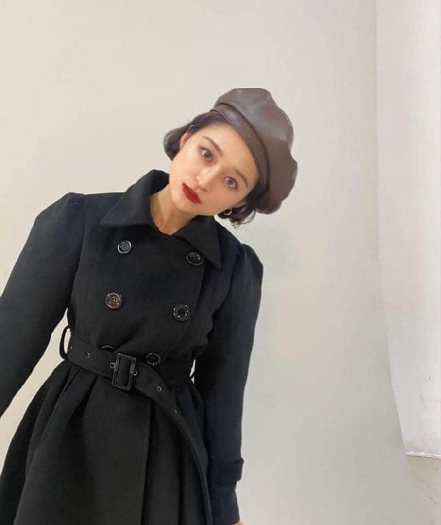 ジャケット・アウター Bibiy SOUTIEN COLLAR BELT COAT