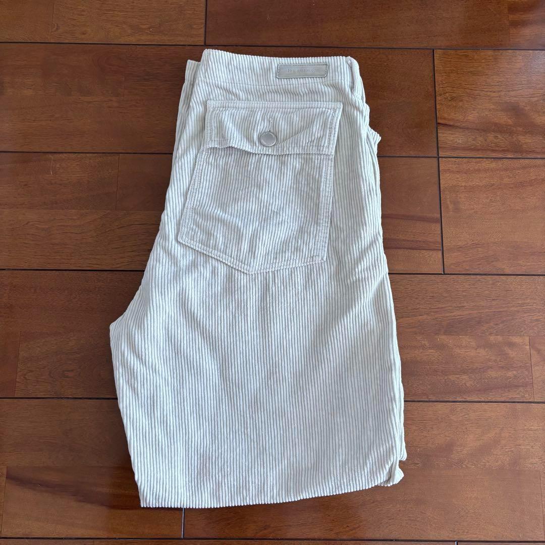 パンツ THE SHISHIKUI CORDUROY BAKER / CREAM 36