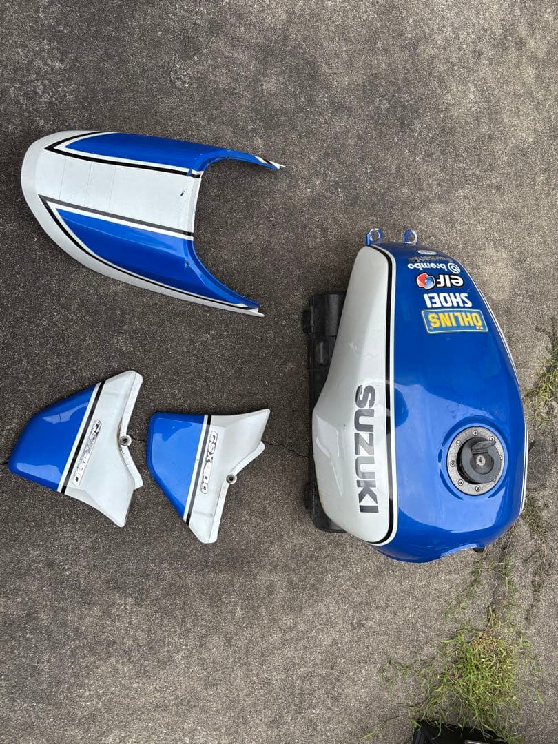 gsx400 インパルス400 クーリーカラー 外装一式