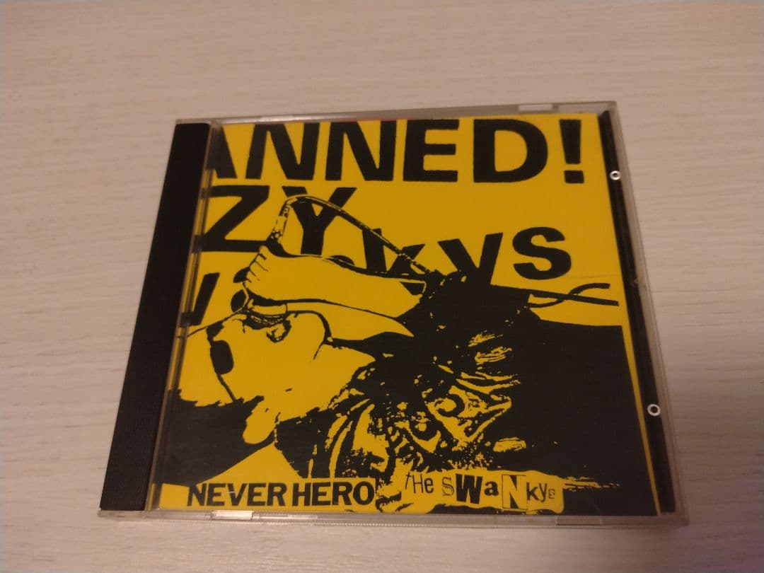 （廃盤）レアThe Swankys / NEVER HERO