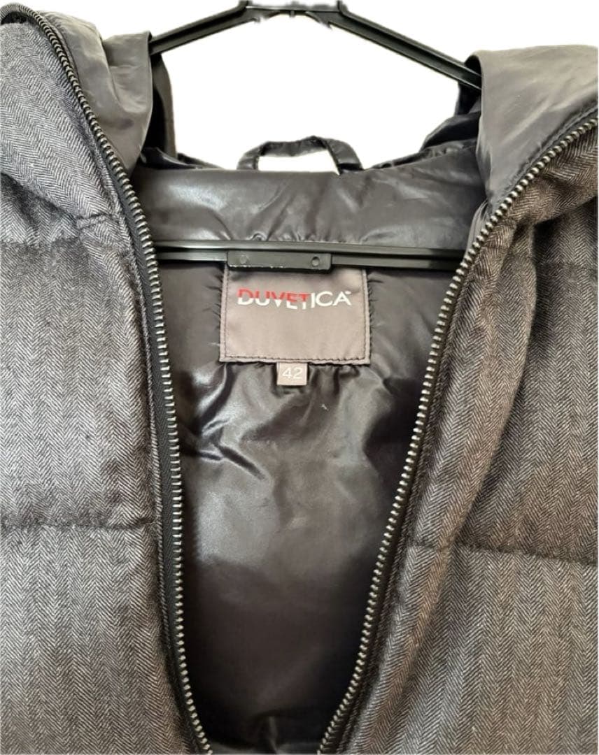 特価 デュベティカ FEBEDUE チェルッティ ダウンベスト グレー 42