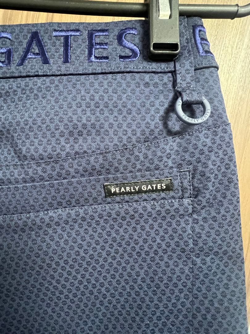 新品未使用 パーリーゲイツ ショートパンツ ネイビー2 定価28000円