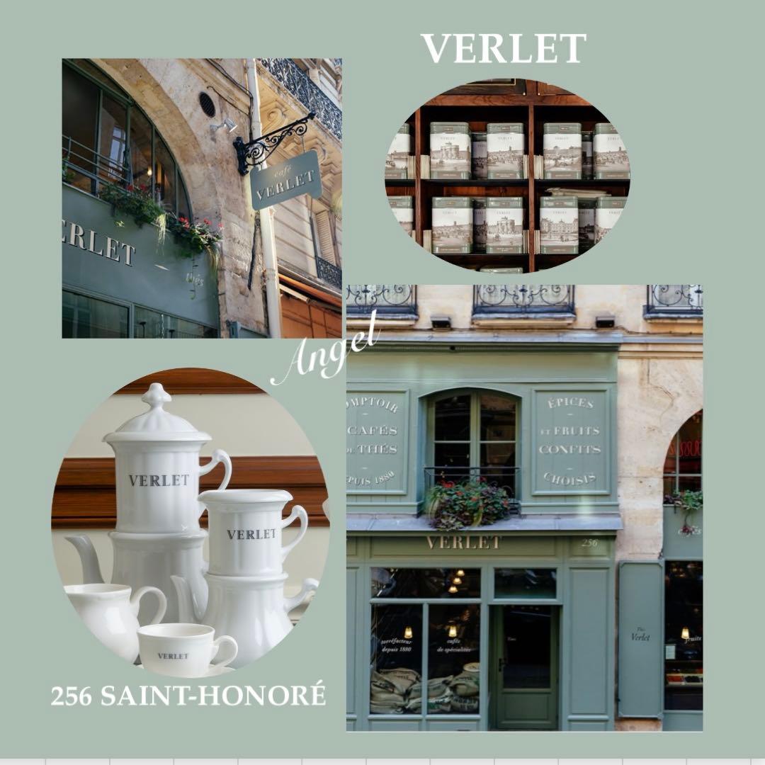 BRIGITTE TANAKA トートバッグ ♡パリ限定カフェヴェルレ★コラボ