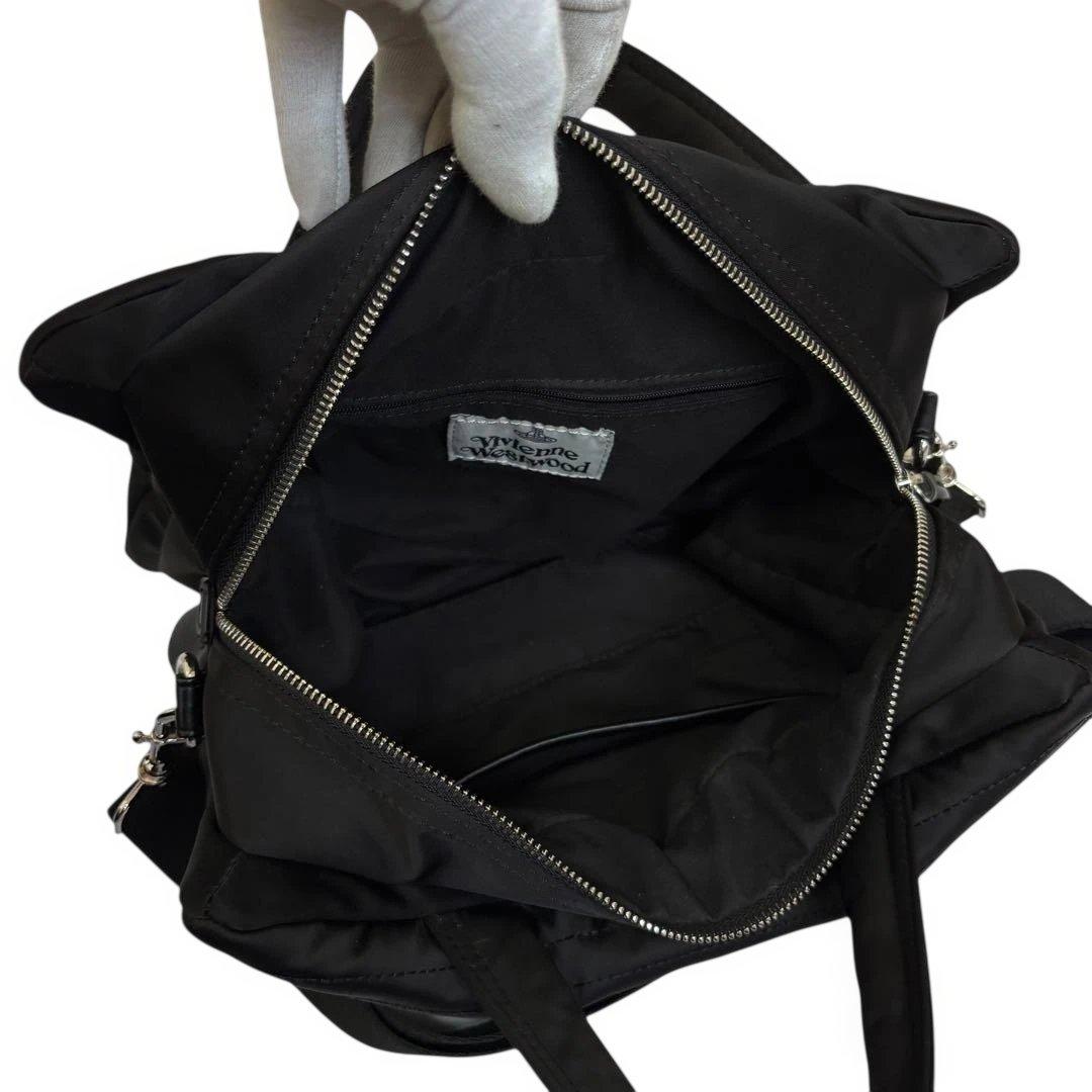 ソ*め様 美品◎ヴィヴィアンウエストウッド 2way ボストン アイダーダウン