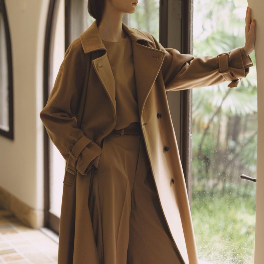 ウールトレンチコート