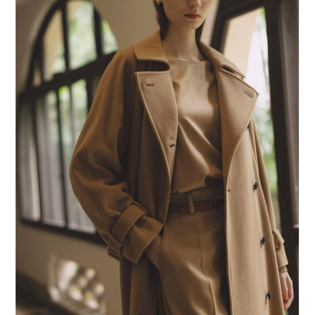 ウールトレンチコート