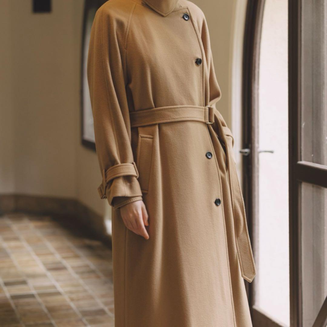 ウールトレンチコート