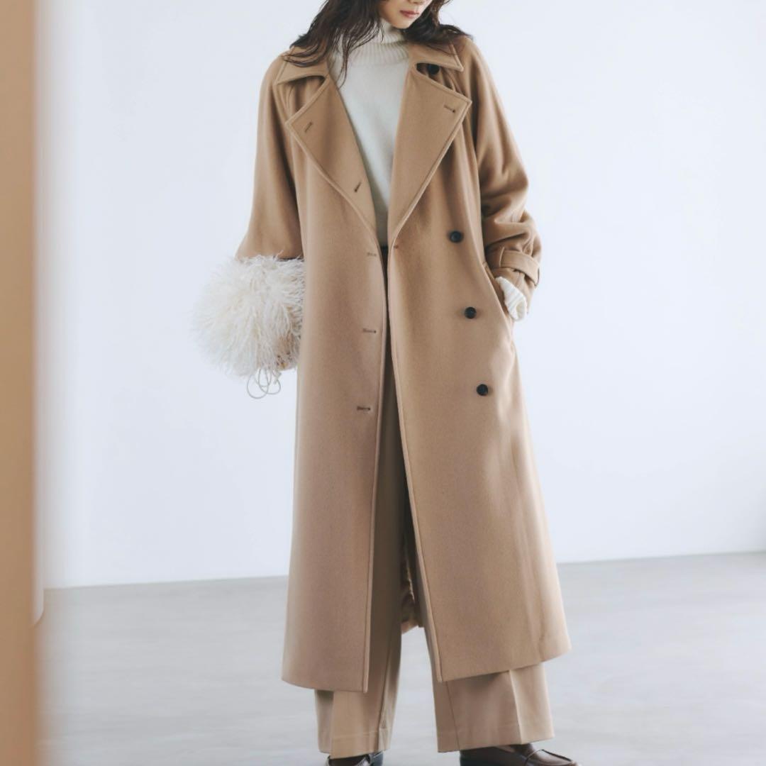 ウールトレンチコート