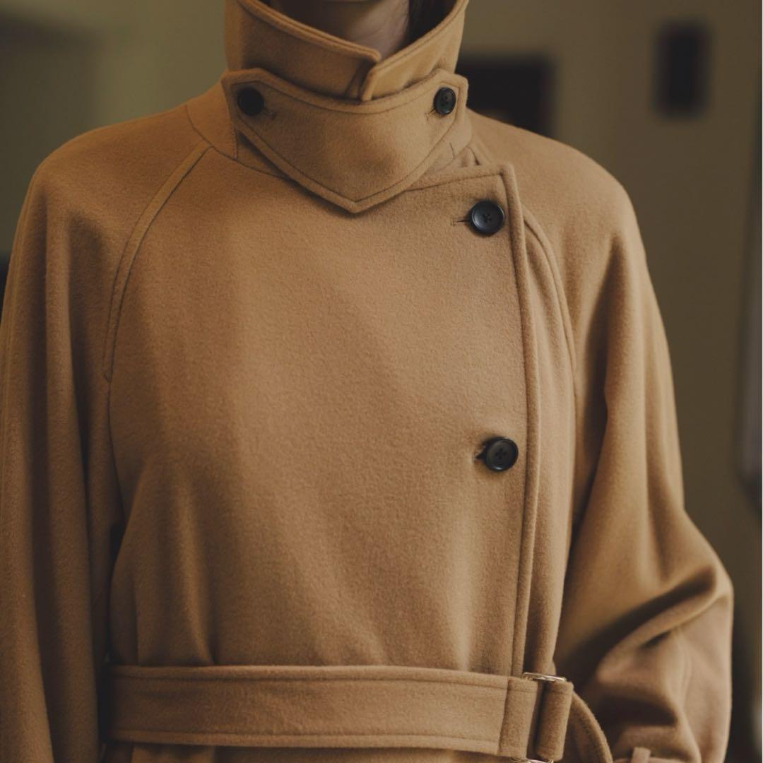 ウールトレンチコート