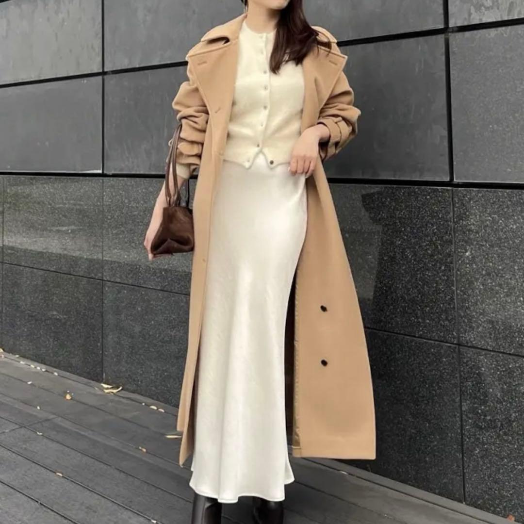 ウールトレンチコート