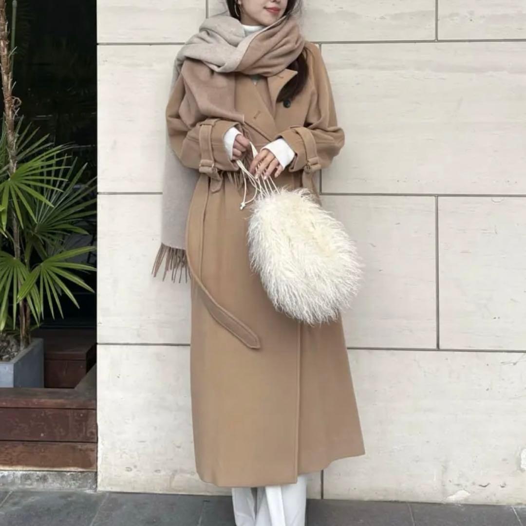 ウールトレンチコート