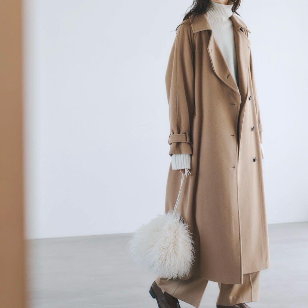 ウールトレンチコート