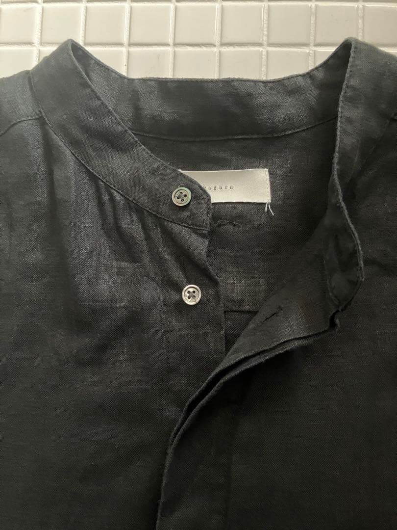 sacco sacco0212さま専用かぐれ リネン ブラック オールインワン