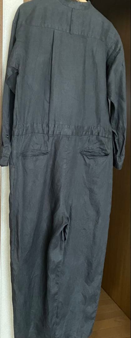 sacco sacco0212さま専用かぐれ リネン ブラック オールインワン