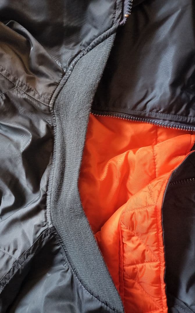 ALPHA INDUSTRIES MA-1 フライトジャケット グリーン　S