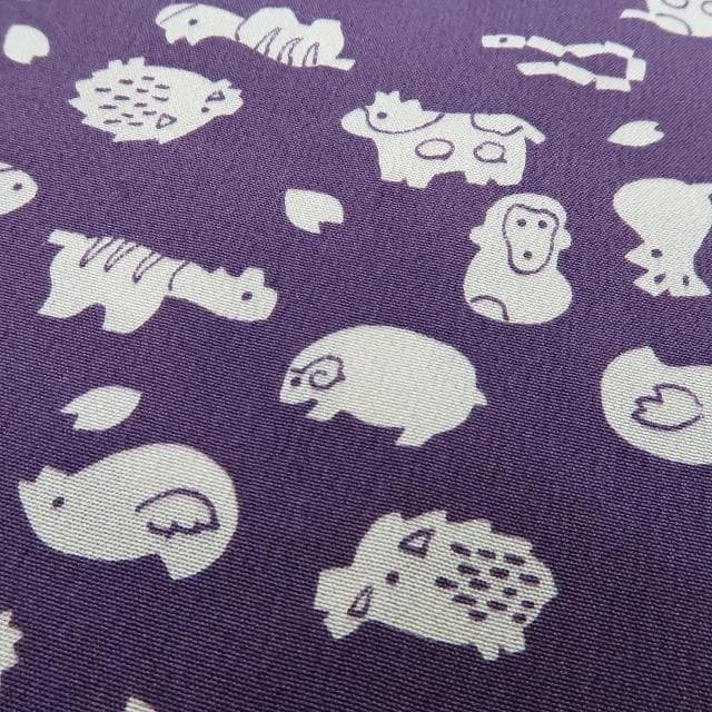 新品 鈴乃屋謹製 お正月 十二支 干支 着物 正絹 仕付け糸付 長襦袢 4928