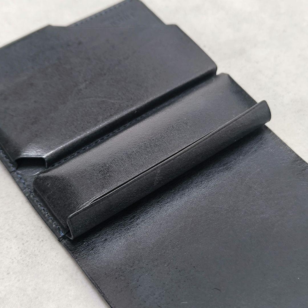 【SYRINX】 Hitoe Fold Aria Foschia ネイビー